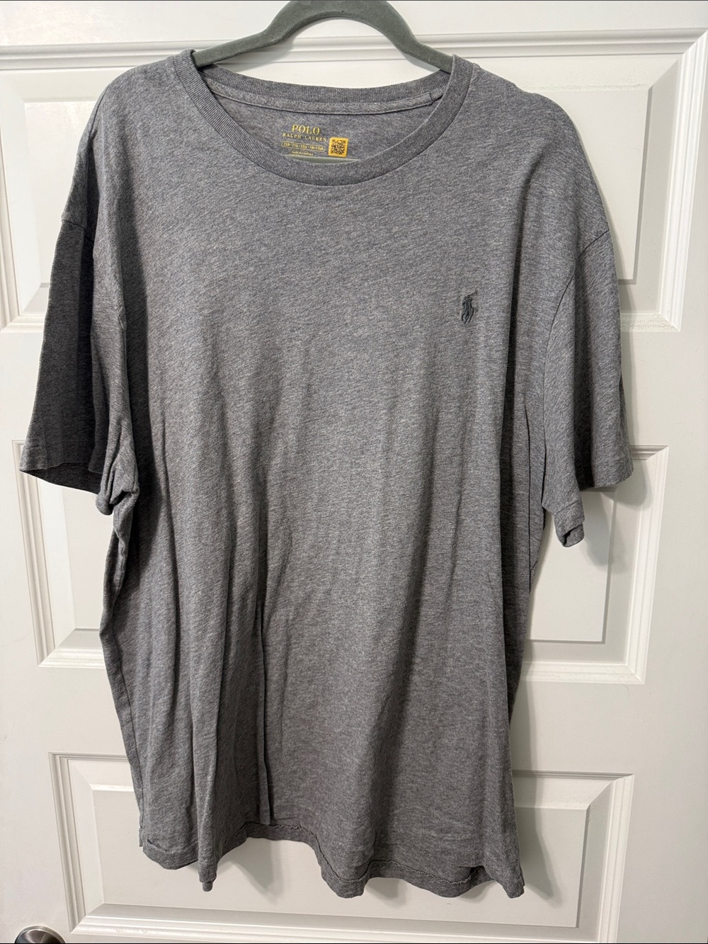 Polo by Ralph Lauren Heather Gray Short Sleeve Crew Tee